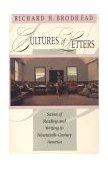 Cultures of Letters Scenes of Reading and Writing in Nineteenth-Century America cover art
