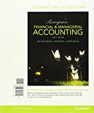 Horngren's Financial and Managerial Accounting, Student Value Edition  cover art