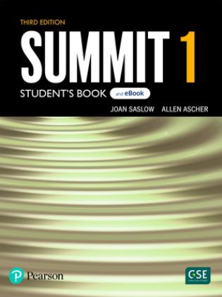 Summit Level 1 Student's Book and EBook with Digital Resources and App 3rd 9780137332267 Front Cover