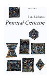 Practical Criticism A Study of Literary Judgment cover art