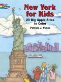 New York for Kids 25 Big Apple Sites to Color  9780486441269 Front Cover
