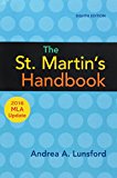 St. Martin's Handbook with 2016 MLA Update 8th 9781319120269 Front Cover