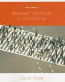 Research Methods in Social Work  cover art