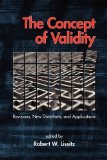 Concept of Validity Revisions, New Directions, and Applications cover art