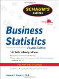 Schaum's Outline of Business Statistics, Fourth Edition  cover art