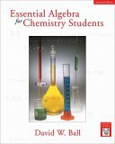 Essential Algebra for Chemistry Students 2nd 2005 Revised  9780495013273 Front Cover