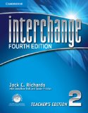 Interchange, Level 2 4th 2012 Teachers Edition, Instructors Manual, etc.  9781107625273 Front Cover