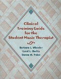 Clinical Training Guide for the Student Music Therapist  cover art
