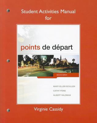 Student Activities Manual for Points de Dï¿½part  cover art