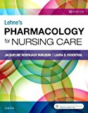Lehne's Pharmacology for Nursing Care  cover art