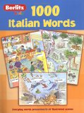 1000 Italian Words - Berlitz Kids Language 2nd 2005 9789812465276 Front Cover