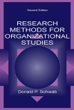 Research Methods for Organizational Studies  cover art