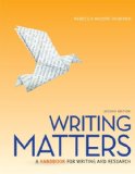 Writing Matters A Handbook for Writing and Research cover art