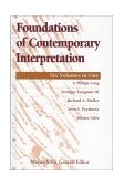 Foundations of Contemporary Interpretation  9780310208280 Front Cover