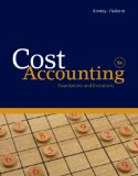 Cost Accounting 8th 2010 9780538798280 Front Cover