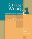 College Writing 1 English for Academic Success 2004 9780618230280 Front Cover