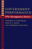 Government Performance Why Management Matters  9780801872280 Front Cover