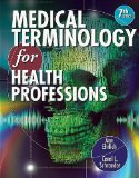 Workbook for Ehrlich/Schroeder's Medical Terminology for Health Professions, 7th  cover art