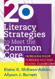 20 Literacy Strategies to Meet the Common Core ... . . cover art