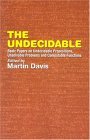 Undecidable Basic Papers on Undecidable Propositions, Unsolvable Problems and Computable Functions cover art