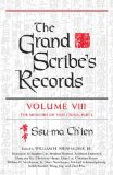 Grand Scribe's Records, Volume VIII The Memoirs of Han China, Part I 2008 9780253340283 Front Cover