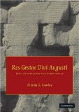 Res Gestae Divi Augusti Text, Translation, and Commentary