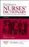 Bailliere's Nurses' Dictionary For Nurses and Health Care Workers 26th 9780702053283 Front Cover