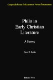 Philo in Early Christian Literature, Volume 3 A Survey  9780800628284 Front Cover
