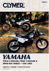 Yamaha PW50 y-Zinger, PW80 y-Zinger and BW80 Big Wheel 81-02 2nd 9780892878284 Front Cover