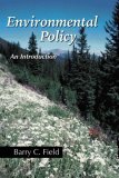 Environmental Policy An Introduction cover art