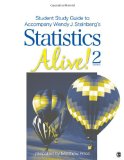Student Study Guide to Accompany Statistics Alive! 2e by Wendy J. Steinberg  cover art