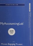 Myaccountinglab With Pearson Etext Access Card for Financial Accounting:  cover art