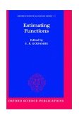 Estimating Functions 1991 9780198522287 Front Cover