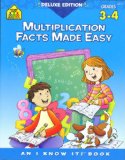 Multiplication Facts Made Easy 3-4  9781589473287 Front Cover