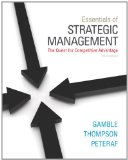 Essentials of Strategic Management The Quest for Competitive Advantage cover art