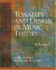 Tonality and Design in Music Theory  9780130811288 Front Cover