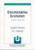 Engineering Economy  cover art