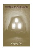 Poetry As Survival  9780820324289 Front Cover