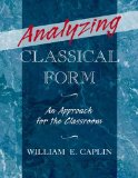 Analyzing Classical Form An Approach for the Classroom