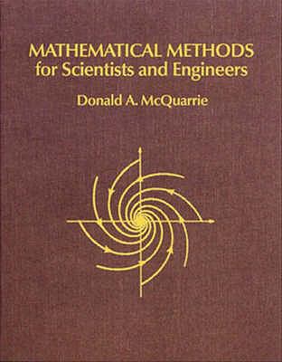 Mathematical Methods for Scientists and Engineers  9781891389290 Front Cover