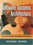Software Systems Architecture Working with Stakeholders Using Viewpoints and Perspectives  9780321112293 Front Cover
