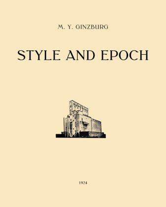 Style and Epoch  9781906257293 Front Cover