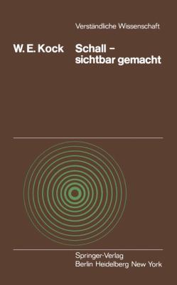Schall - Sichtbar Gemacht 1974 9783540066293 Front Cover