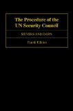 Procedure of the un Security Council 4th 9780199685295 Front Cover