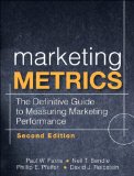 Marketing Metrics The Definitive Guide to Measuring Marketing Performance 2nd 9780137058297 Front Cover