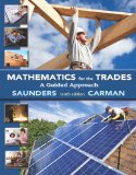 Mathematics for the Trades A Guided Approach + Mylab Math with Pearson EText cover art