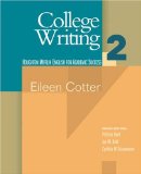 College Writing 2 English for Academic Success 2004 9780618230297 Front Cover