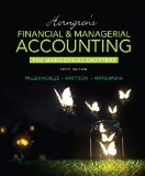 Horngren's Financial and Managerial Accounting, the Managerial Chapters  cover art