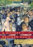 History of Western Music  cover art