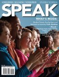 SPEAK (with CourseMate with Interactive Video Activities, Audio Studio Tools, InfoTrac 1-Semester, Speech Builder Express Printed Access Card) 2011 9781111830298 Front Cover